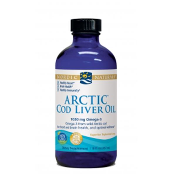 Cod Liver Oil, Nordic Naturals, Artic , Plain, 8 oz