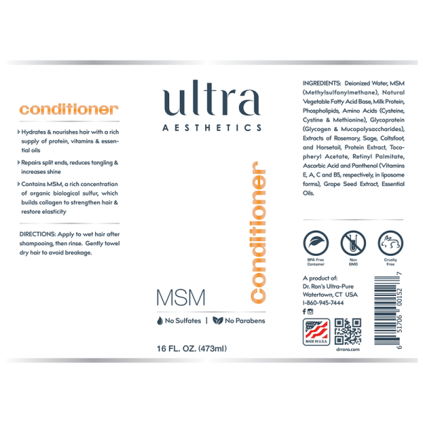 MSM Conditioner, 16 oz - Image 2