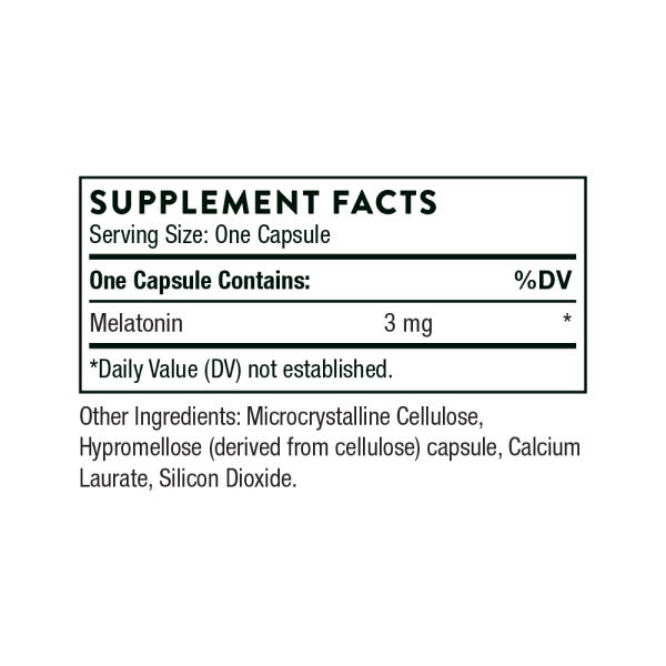 Melaton-3™, 3 mg, 60 capsules - Image 4