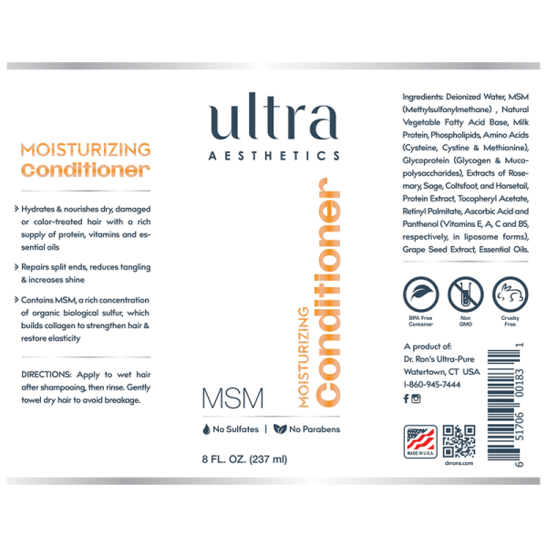 MSM Moisturizing Conditioner, 8 oz - Image 2