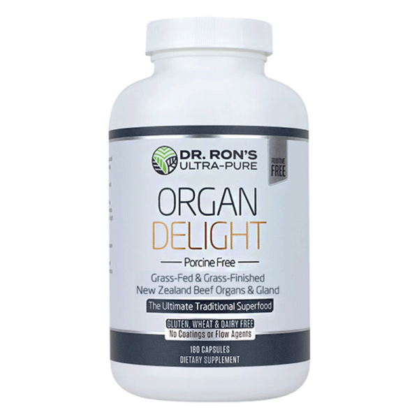 Organ Delight: Porcine Free, 180 capsules