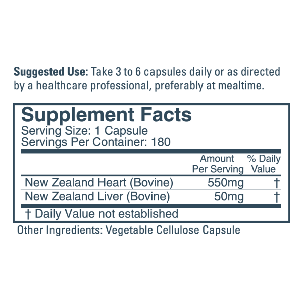 Heart, 180 capsules - Image 2