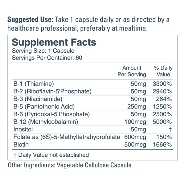 B-Optimal, 60 Capsules - Image 2