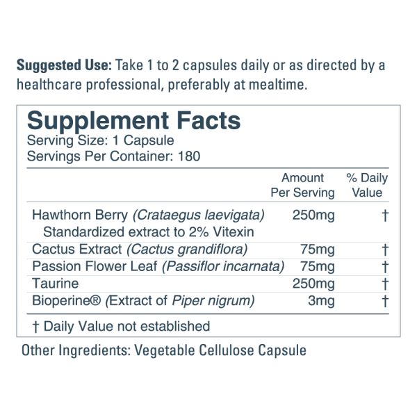 Hungry Heart: Nutrients for Circulatory Health, 180 capsules - Image 2