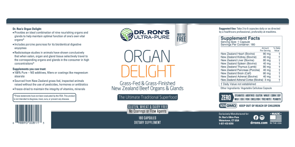 Organ Delight, 180 capsules - Image 3