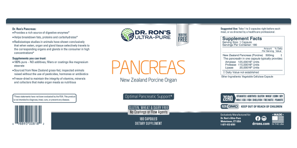 Pancreas, 180 capsules - Image 3