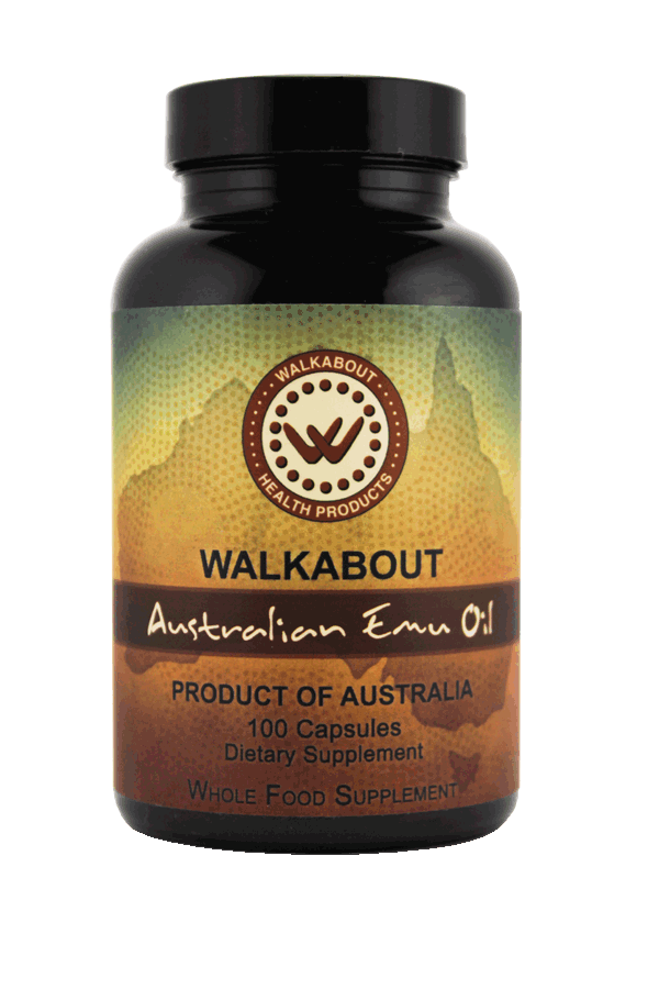 Emu Oil, 100 Capsules